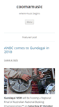 Mobile Screenshot of coomamusic.com.au